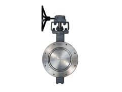 双偏心的阀门。 ROBVALVE